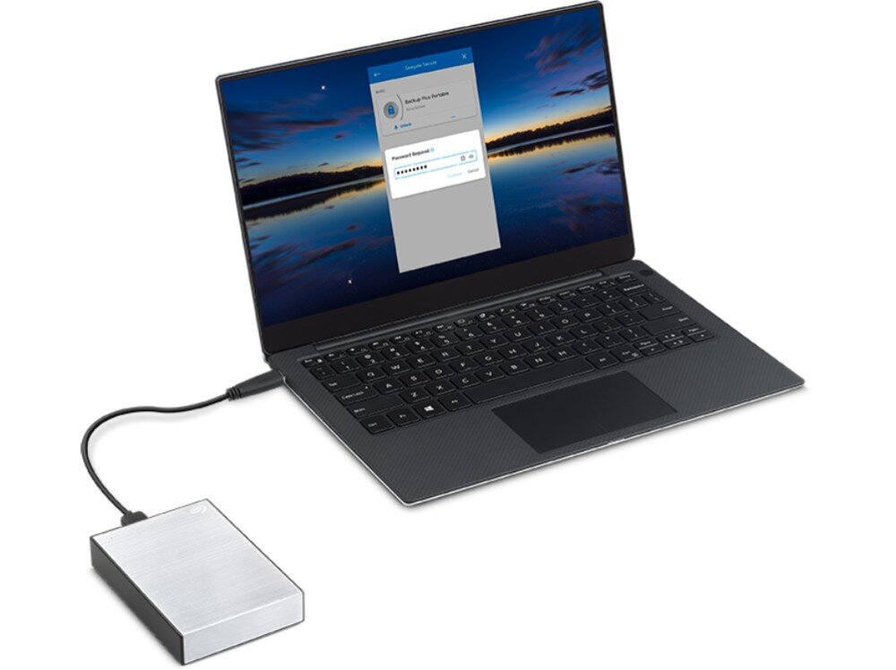 Dysk SEAGATE One Touch 2TB HDD Srebrny zabezpieczenia szyfrowanie odzyskiwanie danych