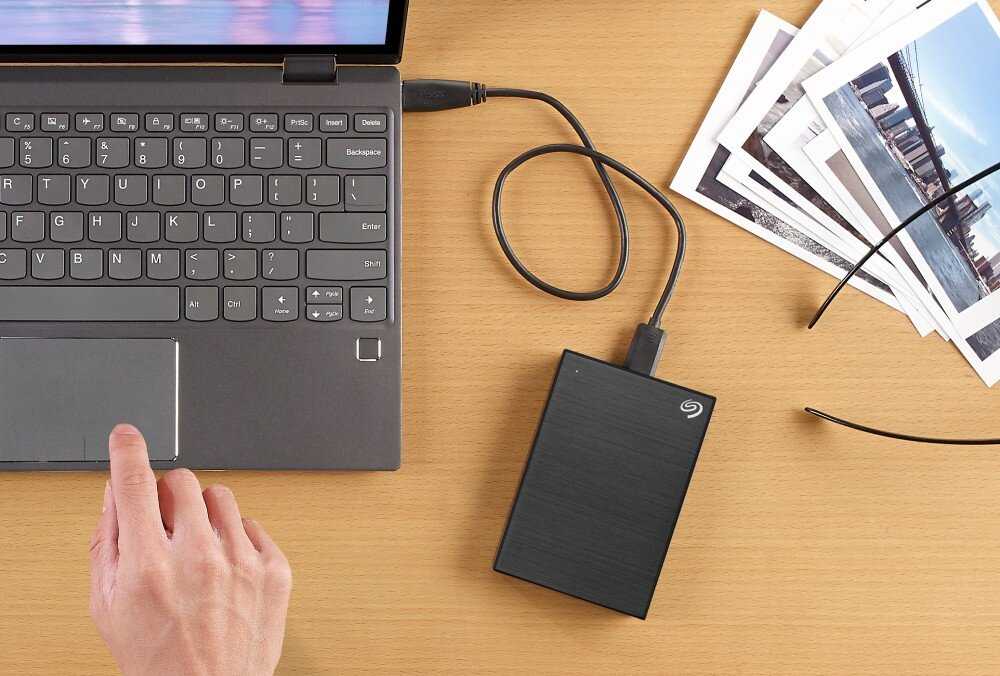 Dysk SEAGATE One Touch 1TB HDD Czarny pojemność prędkość interfejs