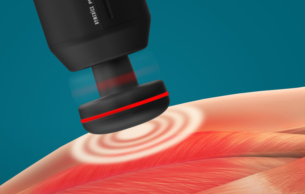 Masażer HOMEDICS PGM-1000 Większa skuteczność Szybki ruch perkusyjny