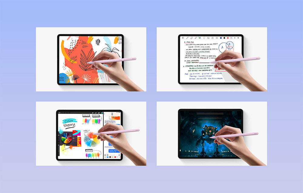 Rysik BASEUS Smooth Writing 2 - rysik koncowka, rysowanie na tablecie rysik, ruch tablet, ignorowanie dotyku dloni, skupienie praca, pisanie, notowanie