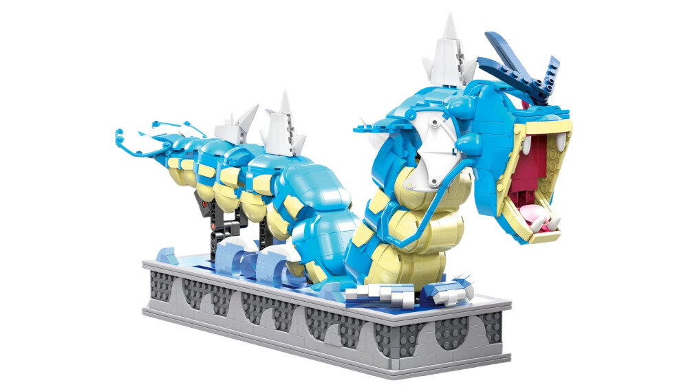 Klocki konstrukcyjne MEGA Pokemon Gyarados HGC24 - wymiary