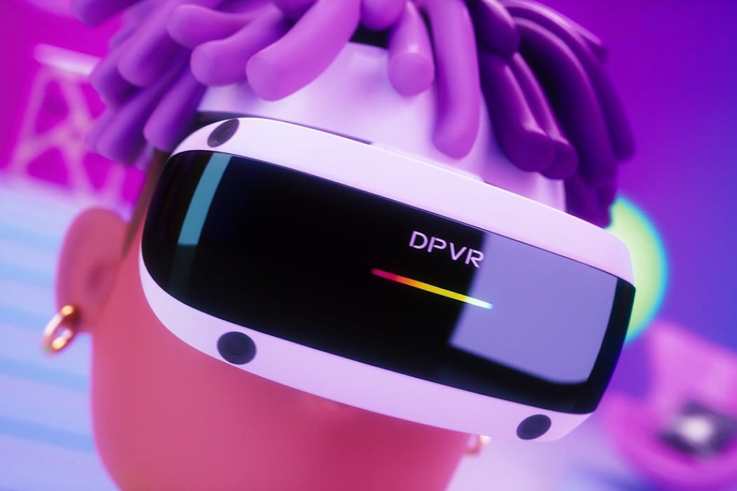 Gogle VR DPVR E4 innowacyjność prostota rzeczywistość vr gaming realistyczność lekkość wygoda personalizacja