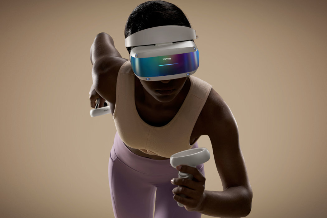Gogle VR DPVR E4 innowacyjność prostota rzeczywistość vr gaming realistyczność lekkość wygoda personalizacja