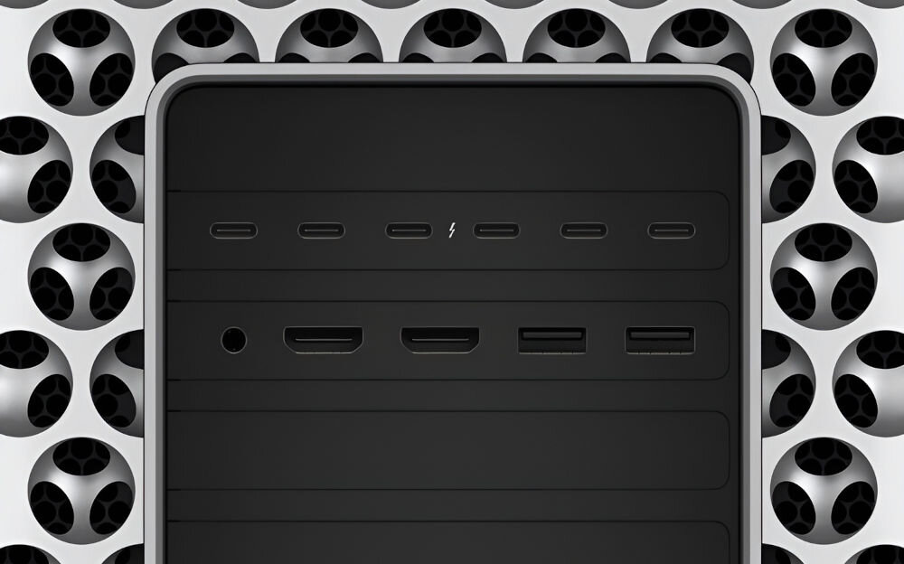 Komputer APPLE Mac Pro 2023 M2 Ultra 64GB RAM 1TB SSD macOS Rack porty thunderbolt hdmi wifi 6e bluetooth 5 3