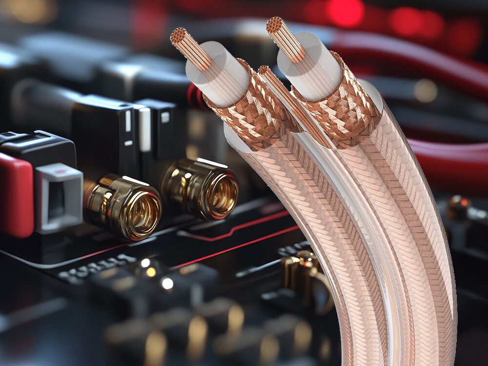 Kabel 2xRCA - 2xRCA IN-AKUSTIK 3 m - Niezawodna transmisja sygnału, minimalizacja straty sygnału