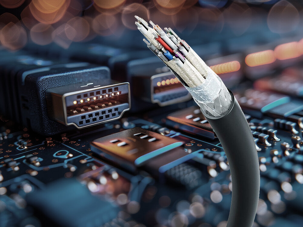 Kabel HDMI - HDMI IN-AKUSTIK 1 m - Niezrównana jakość obrazu, UHD