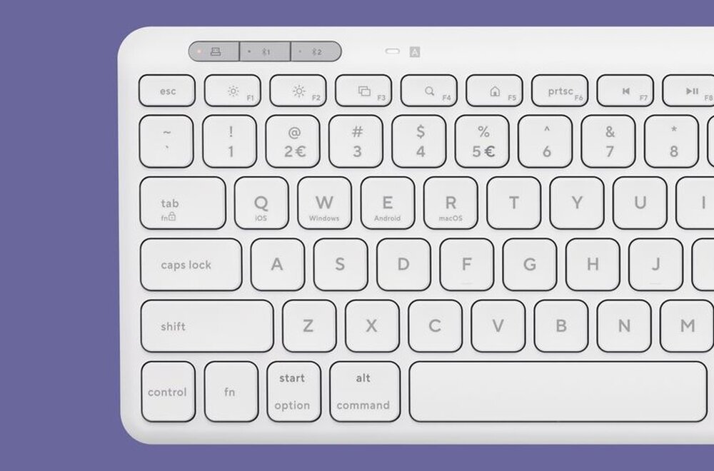 Zestaw bezprzewodowy TRUST (BT+WIRRLES) Lyra  potrójne połączenie klucz ekologiczna praca wydłużony czas pracy uniwersalna niski profil łatwa obsługa klawisze piękny chwyt 