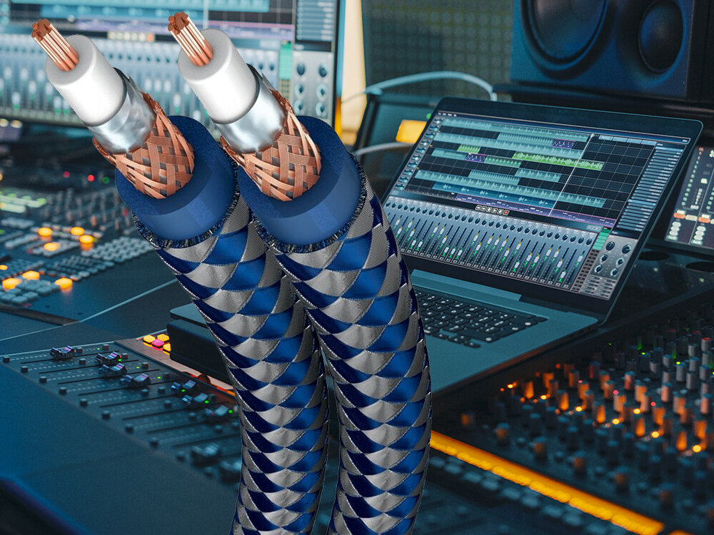 Kabel 2xRCA - 2xRCA IN-AKUSTIK 1.5 m - Wysoka jakość dźwięku, czysty i wyrazisty dźwięk