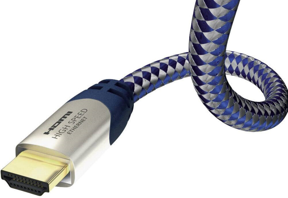 Kabel HDMI - HDMI IN-AKUSTIK 0.75 m - Wytrzymała konstrukcja