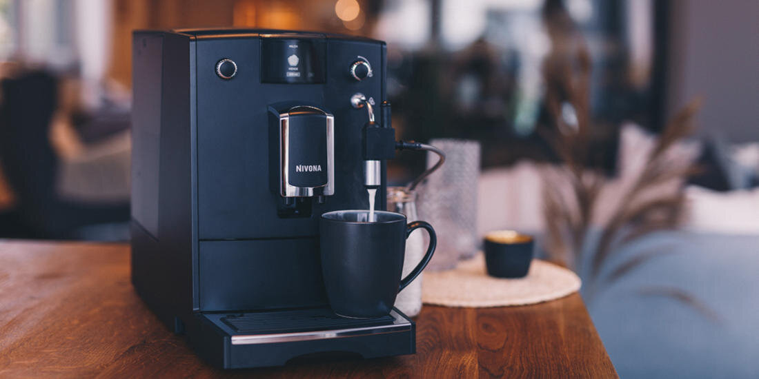 Кавоварка NIVONA CafeRomatica 550, ароматна кава, система Aromatica, тиск 15 бар, 3-ступеневе регулювання інтенсивності, 3-ступеневе регулювання температури