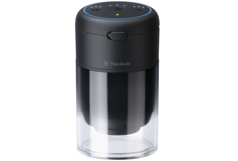 Masażer THERABODY TheraCup wbudowana bateria litowo-jonowa do 120 minut pracy wielokrotne użytkowanie wysoka jakośc materiałów precyzyjne wykonanie trwały efektywny poprawa jakości życia wszechstronność bezpieczeństwo łatwość obsługi