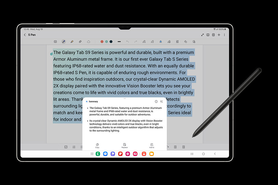 AI pomaga podsumować notatki