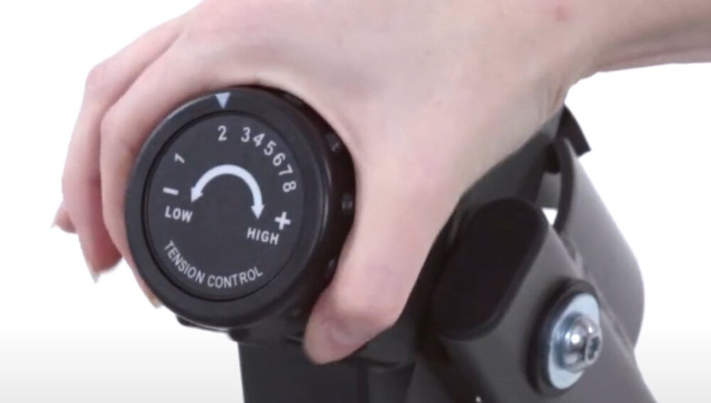 Rower magnetyczny TOORX BRX Office Compact 8-stopniowa egulacja oporu manualna pokretlo