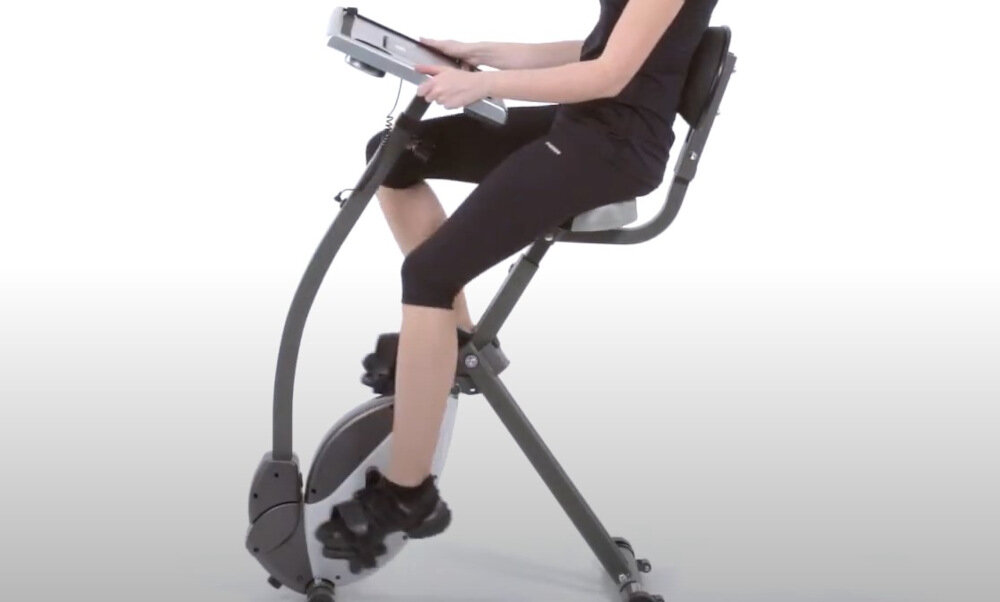 Rower magnetyczny TOORX BRX Office Compact zatrzaskowe pedaly obciazenie do 100 kg