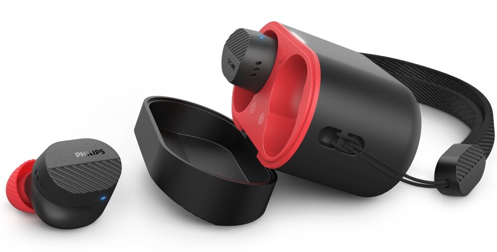Słuchawki dokanałowe PHILIPS TAT3508 design komfort lekkość dźwięk jakość wrażenia słuchowe ergonomia lekkość sport aktywność podróże czas pracy działanie akumulator