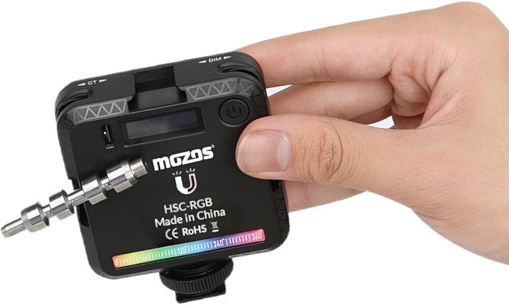 Lampa LED MOZOS HSC-RGB montaż magnes gwint