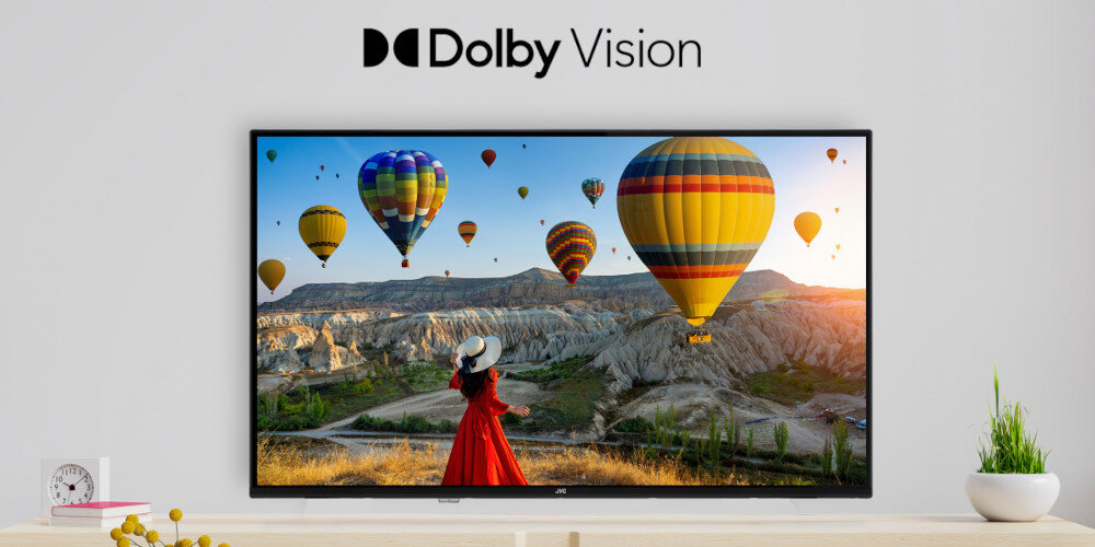 Telewizor JVC LT-43VA3300 43 LED 4K Android TV Dolby Vision Dolby Atmos HDMI 2.1  - ultra clear
