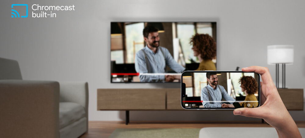 Telewizor JVC LT-43VA3300 43 LED 4K Android TV Dolby Vision Dolby Atmos HDMI 2.1  - memc