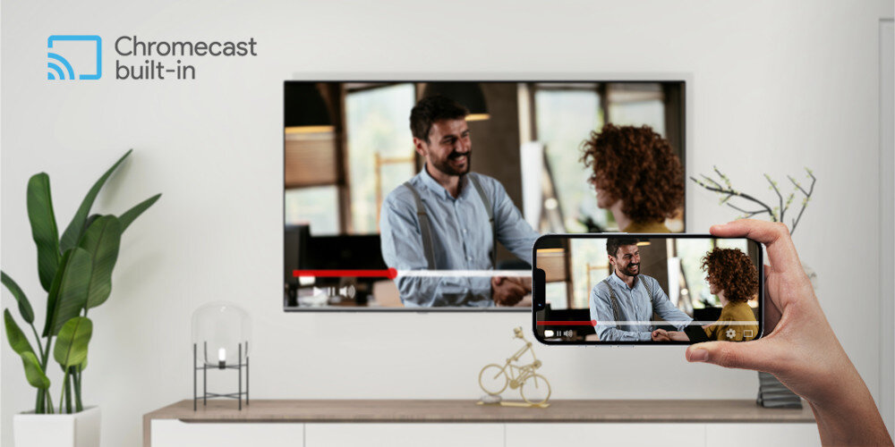 Telewizor JVC LT-VA7300 - chromecast