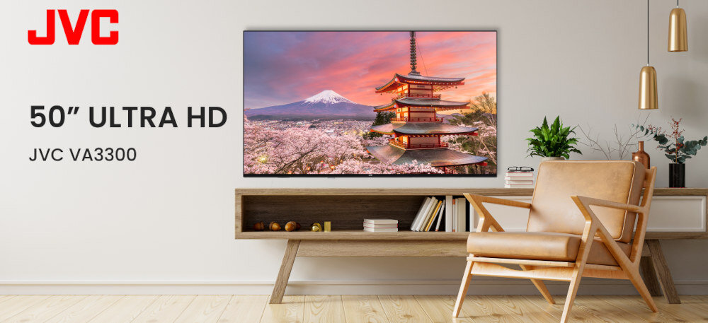Telewizor JVC LT-50VA3300 50 LED 4K Android TV Dolby Vision Dolby Atmos HDMI 2.1 - hdr