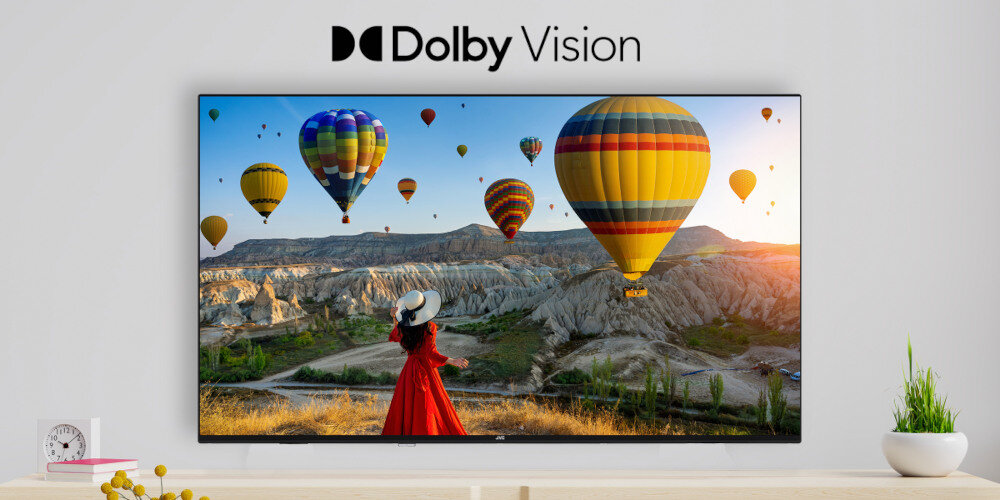 Telewizor JVC LT-50VA3300 50 LED 4K Android TV Dolby Vision Dolby Atmos HDMI 2.1 - ultra clear