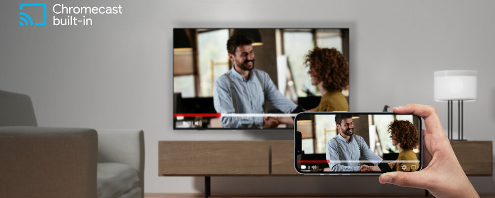 Telewizor JVC LT-50VA3300 50 LED 4K Android TV Dolby Vision Dolby Atmos HDMI 2.1 - memc