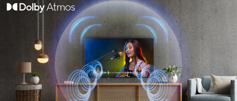 Telewizor JVC LT-50VA3300 50 LED 4K Android TV Dolby Vision Dolby Atmos HDMI 2.1 - procesor
