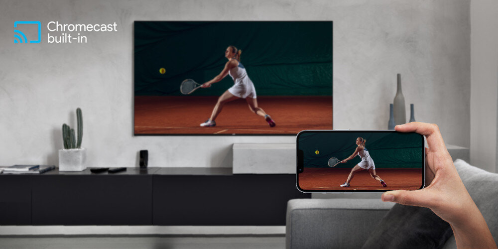 Telewizor JVC LT-VAQ330P - chromecast