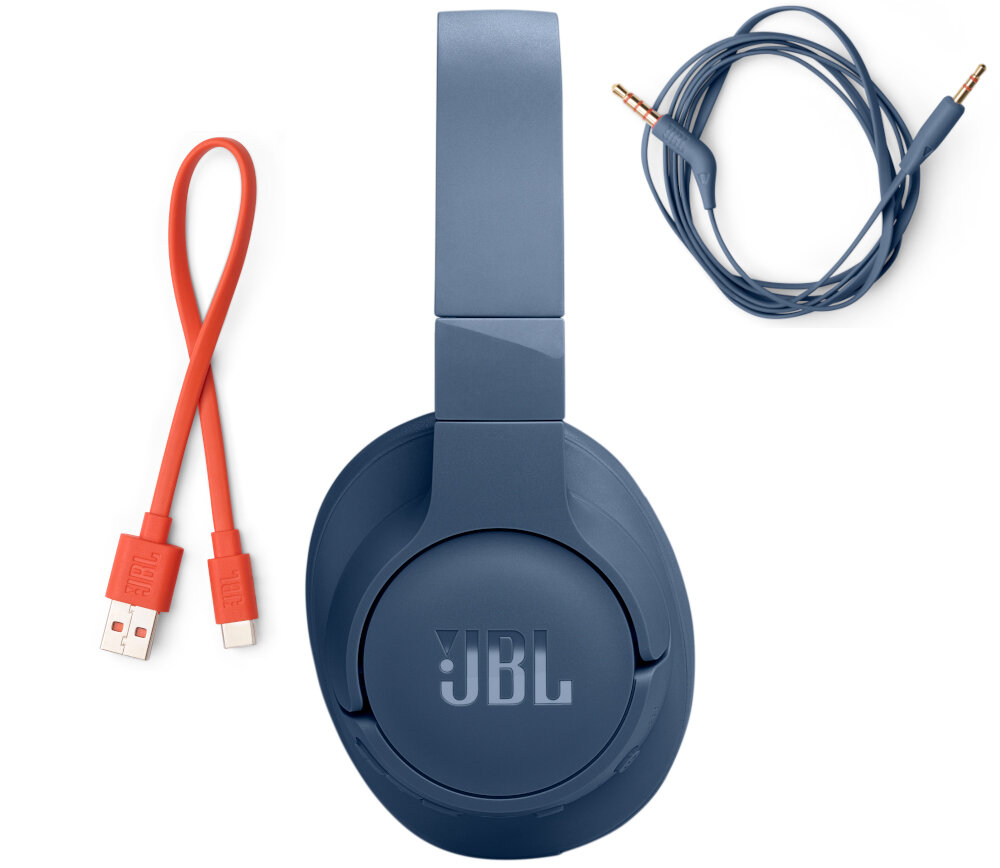 JBL Tune 770NC przetworniki aktywna redukcja szumów design dopasowanie łączność wygoda sterowanie bateria
