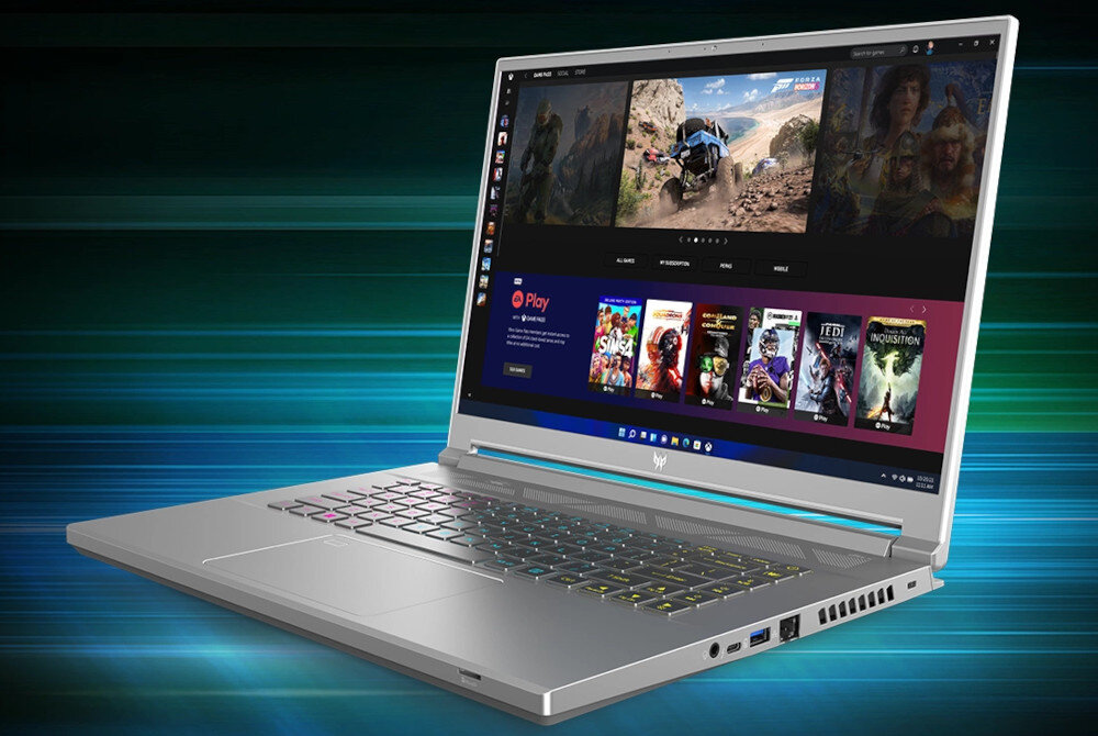 Laptop ACER Predator Triton 300 SE PT316-51s-73R6 Internet łączność Wi-Fi stabilność