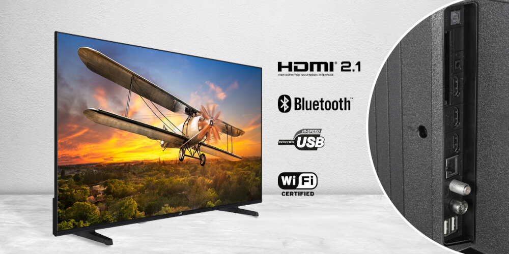 Telewizor JVC LT-50VA3300 50 LED 4K Android TV Dolby Vision Dolby Atmos HDMI 2.1  - android tv