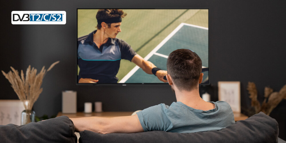 Telewizor JVC LT-50VA3300 50 LED 4K Android TV Dolby Vision Dolby Atmos HDMI 2.1  - dźwięk