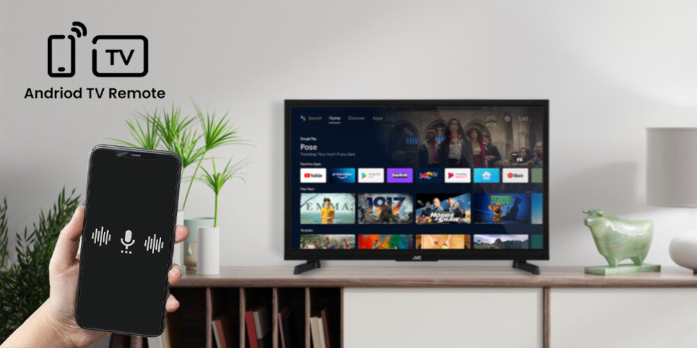 Telewizor JVC LT-VAH3300 - sterowanie głosowe
