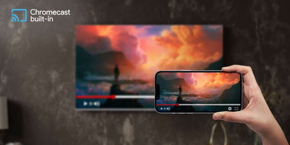 Telewizor JVC LT-VAQ930P - chromecast