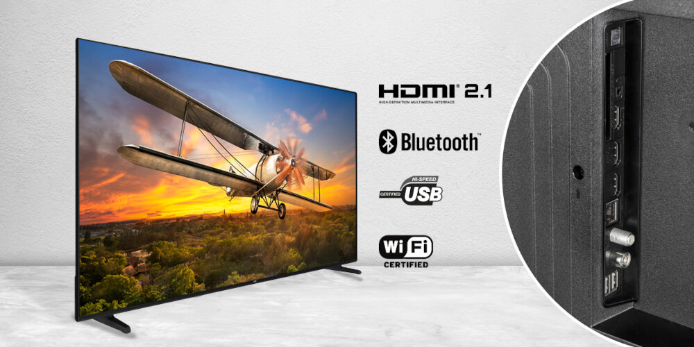 Telewizor JVC LT-65VA3300 65 LED 4K Android TV Dolby Vision Dolby Atmos HDMI 2.1 - android tv