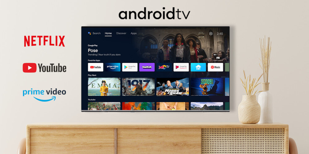 Telewizor JVC LT-VA7300  - android tv