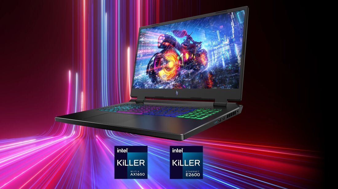Laptop ACER Nitro 17 AN17-71 - Intel Killer Wi-Fi 6