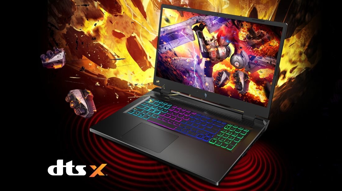 Laptop ACER Nitro 17 AN17-71 - DTS