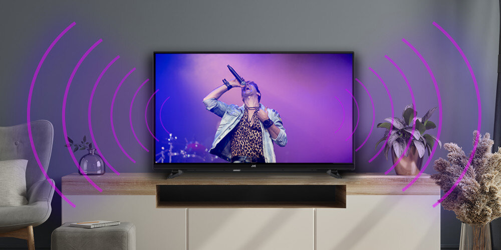 Telewizor JVC LT-VH4300 - dźwięk