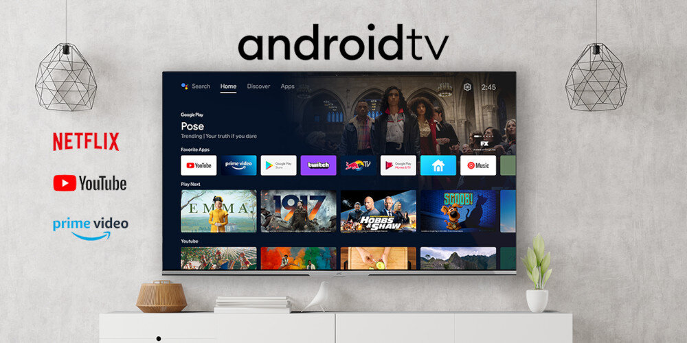 Telewizor JVC LT-VAQ830P - android tv