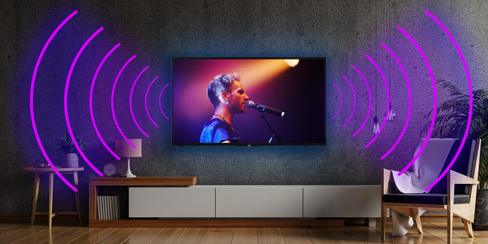 Telewizor JVC LT-40VF4101  - dźwięk