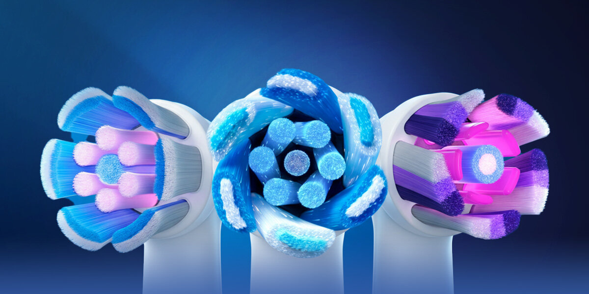 Szczoteczka magnetyczna ORAL-B iO 9 Różowy zdjęcie lifestyle dopasuj koncówkę