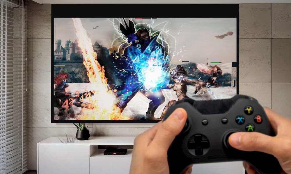 Projektor OPTOMA HZ40HDR gaming odświeżanie opóźnienie