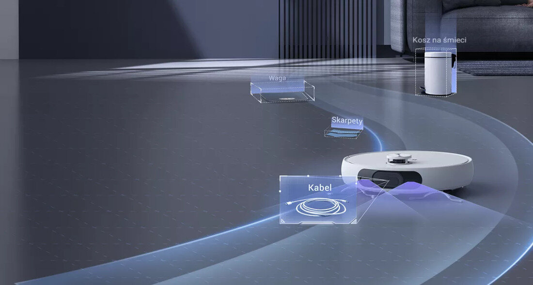 Robot sprzatajacy EZVIZ RS2 zakamarki zdolnosci
