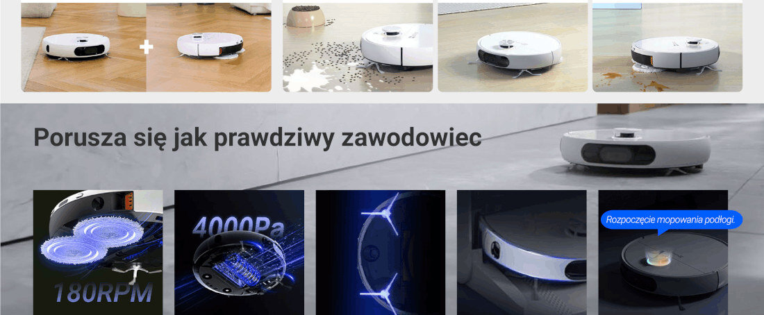 Robot sprzatajacy EZVIZ RS2