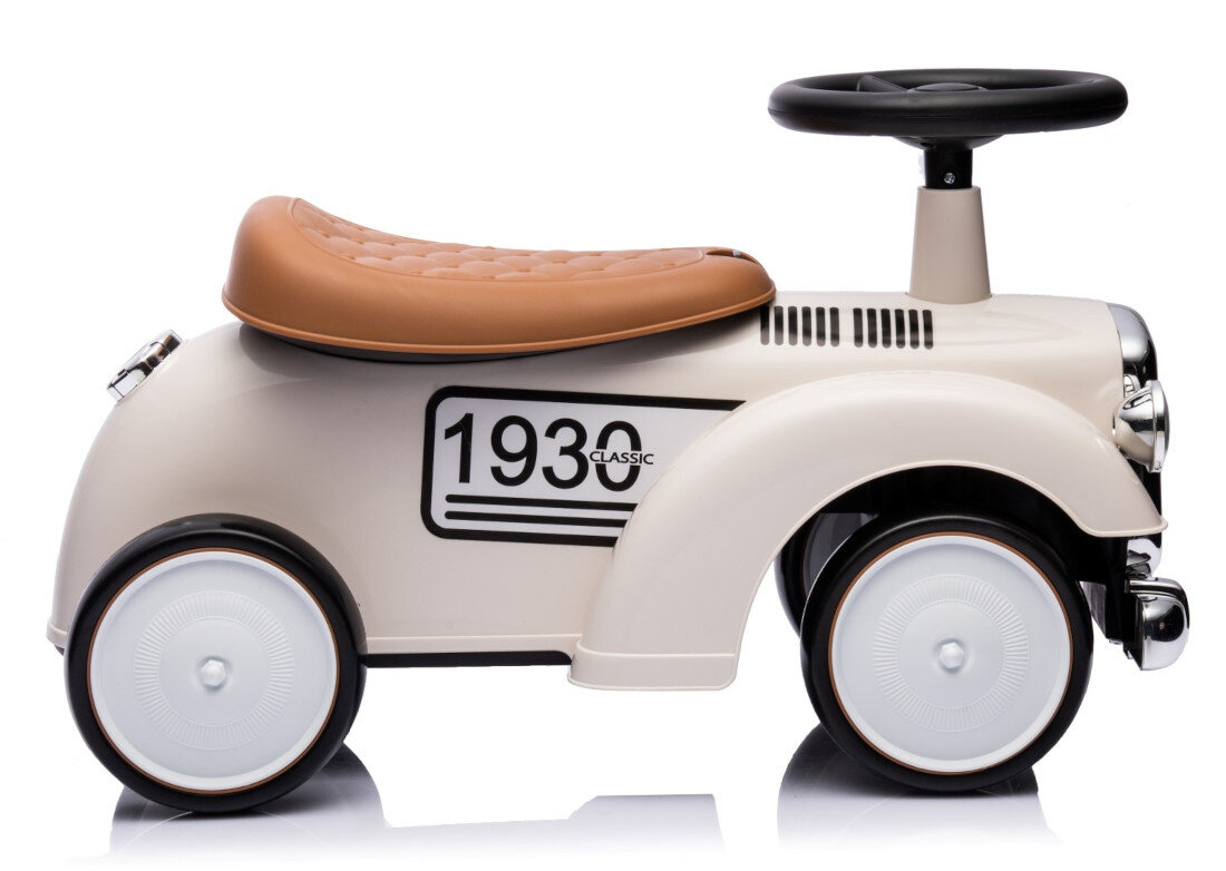 Jeździk SUN BABY Retro Beżowy Łatwe użytkowanie