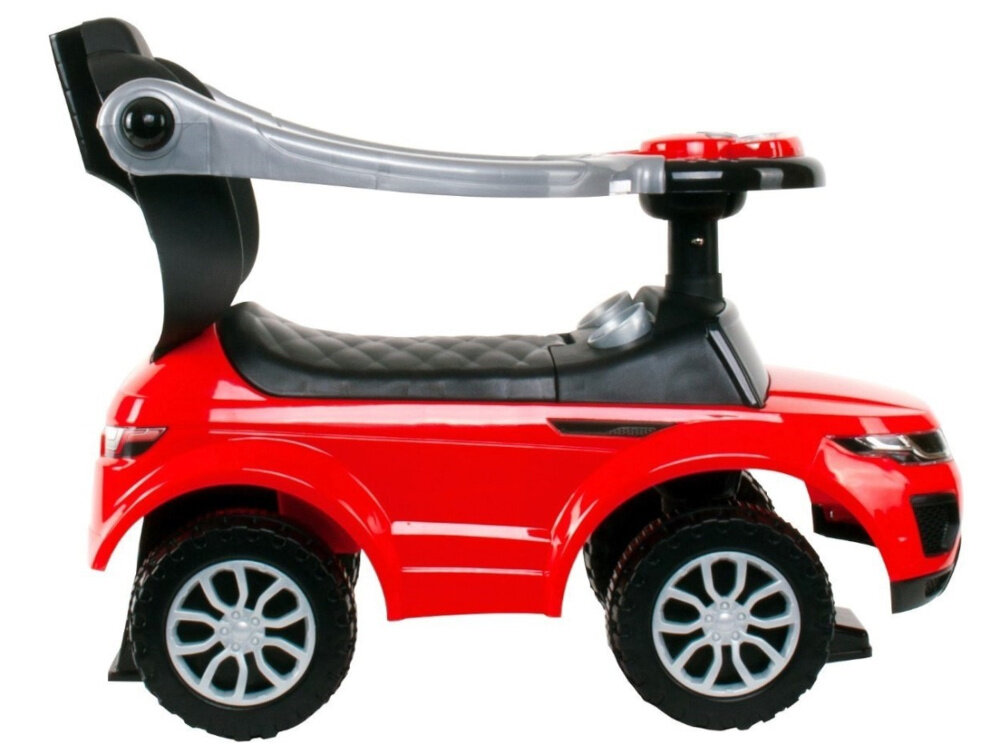 Jeździk SUN BABY Sport Car Czerwony dla dzieci od 2 roku zycia bezpieczenstwo funkcjonalnosc maksymalne obciazenie do 27 kg