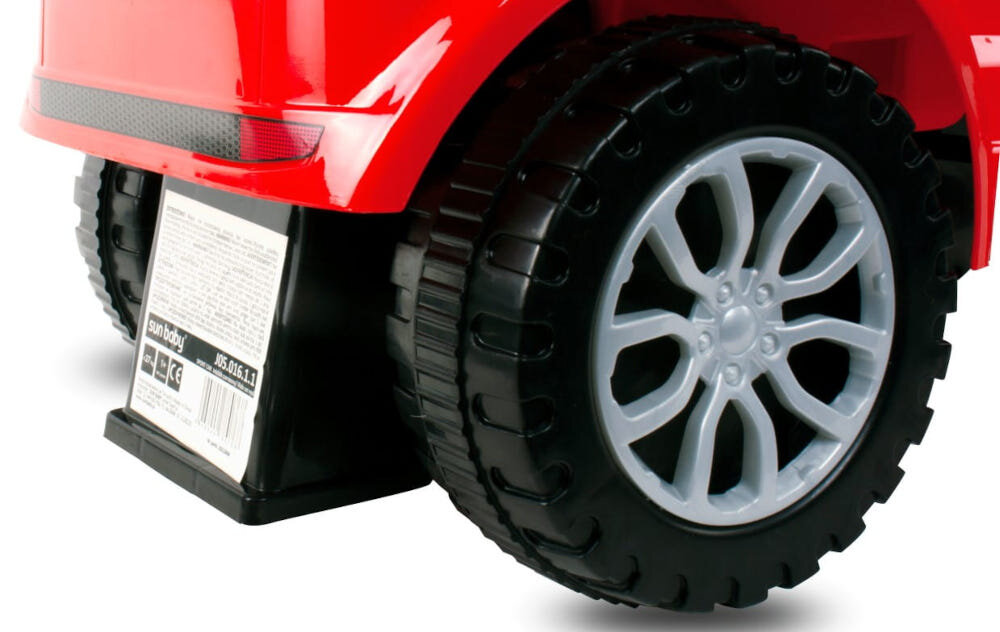 Jeździk SUN BABY Sport Car Czerwony palak bezpieczenstwa zabezpieczenie przed wywrotka do tylu