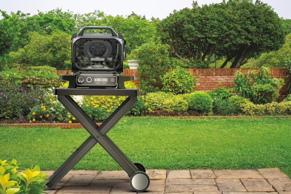 NINJA Woodfire OG701EU grill ogród kolorystyka szczegóły