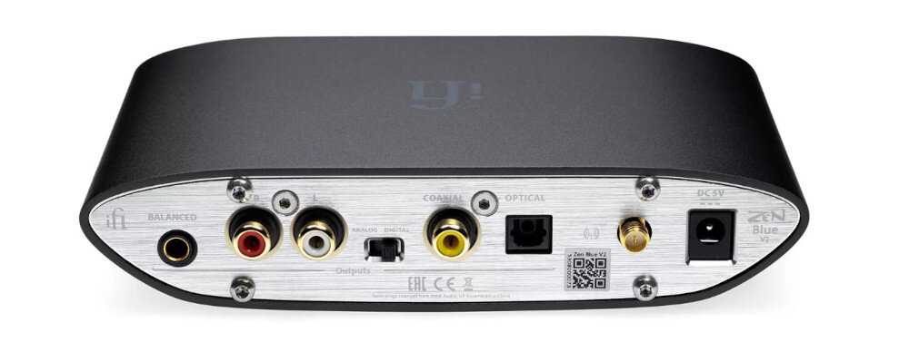 Przetwornik C/A IFI AUDIO Zen Blue v2 - Elastyczność podłączeń